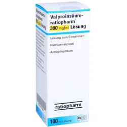 VALPROINSÄURE-ratiopharm 300 mg/ml Lösung 100 ml