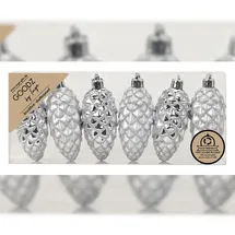 MAGIC: The Gathering ROLLER Christbaumschmuck & Silber - 6 Zapfen - 9 cm