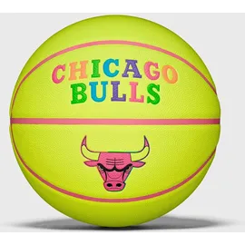 Wilson NBA Team Tribute Basketball Chicago Bulls Outdoor Gummi 7