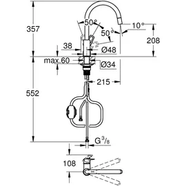 Grohe Start Loop Chrom