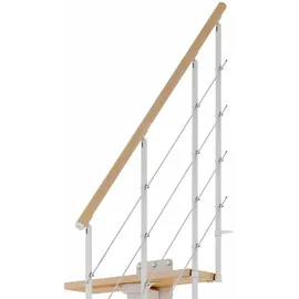 DOLLE Mittelholmtreppe Boston 228-300 cm Holz/Metall