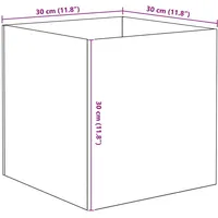 vidaXL Aquarium 30 l mit Speicher Transparent/Weiß