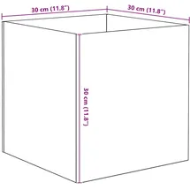 vidaXL Aquarium 30 l mit Speicher Transparent/Weiß
