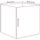 vidaXL Aquarium 30 l mit Speicher Transparent/Weiß
