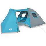 vidaXL Kuppelzelt 6-Personen Blau