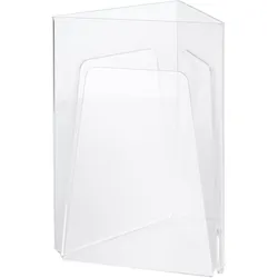 Dreieckaufsteller, Acryl,  A5, Acryl (PMMA), transparent