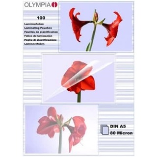 Olympia Laminierfolien DIN A 5 80 micron (9167)