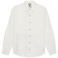 Element Button Down Regular Oxford Langarmhemd Weiß XL