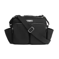 storksak Kinderwagen Tasche Eco Schwarz