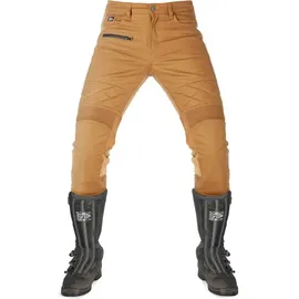 Fuel Sergeant 2 Motorrad Textilhose, beige, Größe 40 für Männer