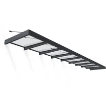 CANOPIA Sophia XL 8514 140 x 845 cm anthrazit/klar