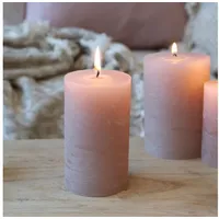 Chic Antique Macon Stumpenkerze 8 cm rosa