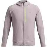 OutRun wasserabweisende Laufjacke Herren 015 tetra gray/morph green/reflective L