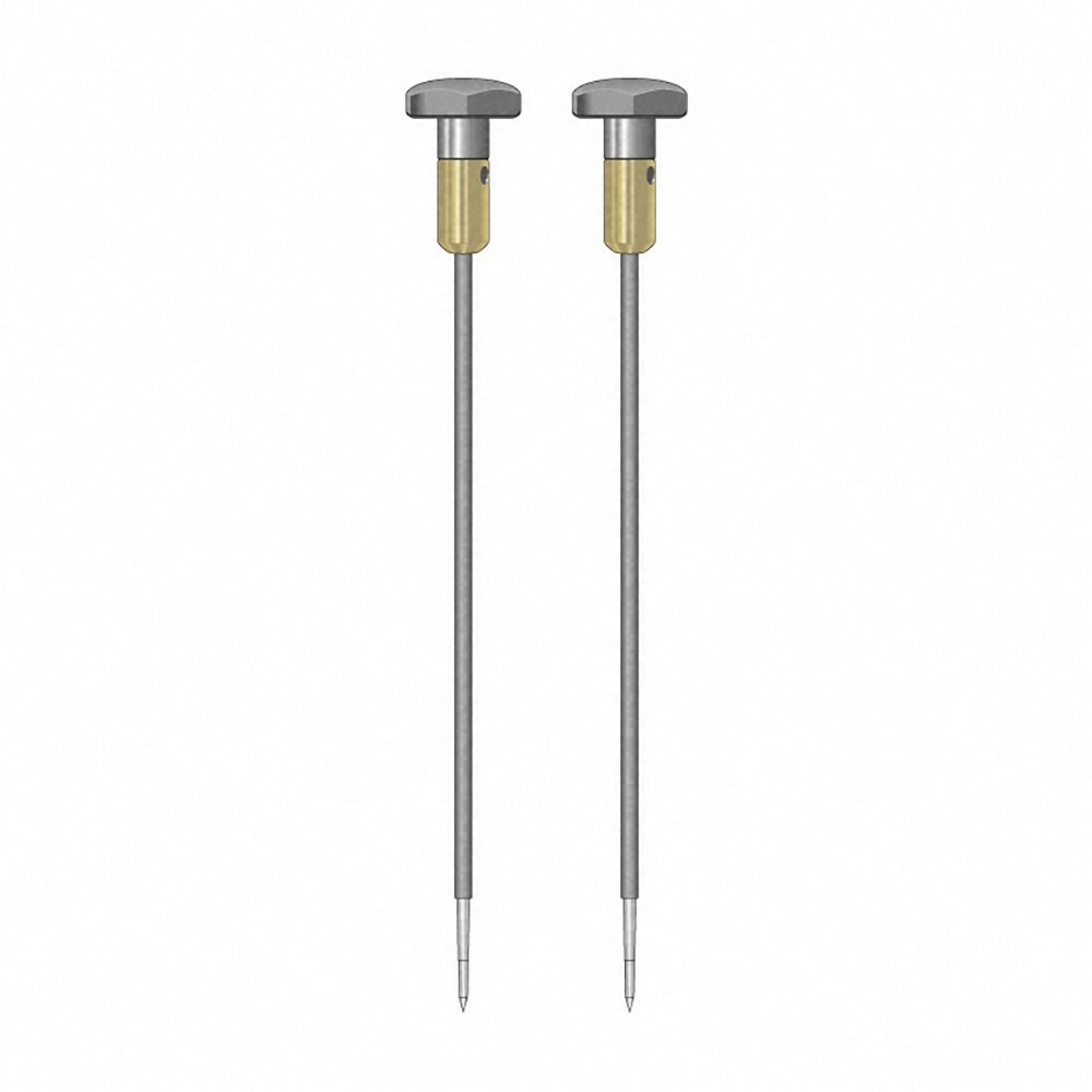 Trotec Paire d'électrodes rondes TS 012/200 4 mm, isolées