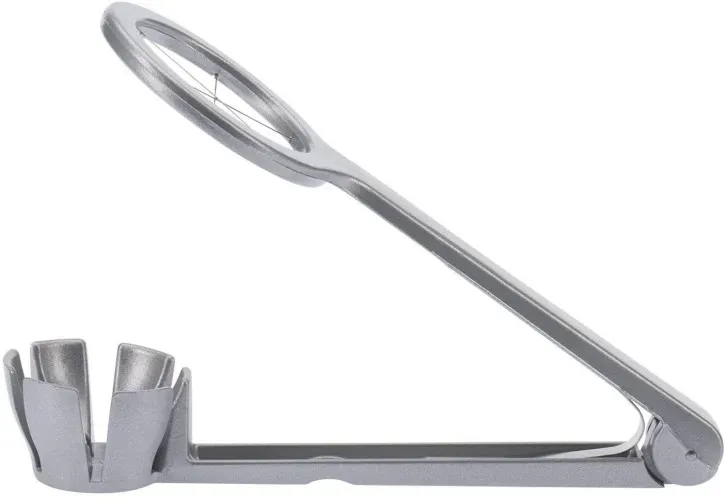 Westmark Eierschneider, Eierteiler, Aluminium, silber