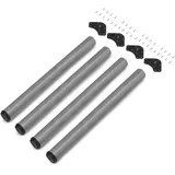 Emuca 60 Mm Stahl, Tischbeine - Multicolor - One Size