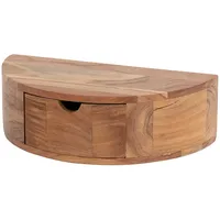 KAWOLA Hängenachtschrank CAVE 1 x 40 x 30 cm beige