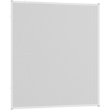 hecht International Insektenschutz-Fensterrahmen Master Slim, weiß/anthrazit, BxH: 100x120 cm weiß