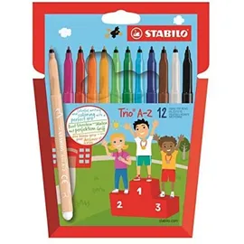 Stabilo Filzstift 12 St. mehrfarbig