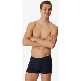 SCHIESSER Retro Boxershorts unifarben blau XL 6er Pack