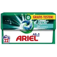 Ariel Waschmittel All-in-1 Vollwaschmittel, Pods, Touch of Unstoppables, Waschladungen 22