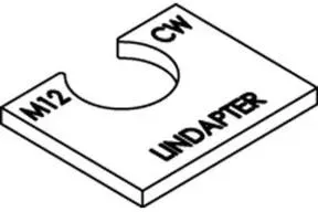 Lindapter St. CW M 24 galvanisch verzinkt S
