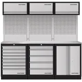 Kraftwerk Mobilio 3er Kombi Oberschrank Edelstahl