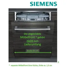 Siemens iQ100 SN615X03EE Einbau-Geschirrspüler (vollintegrierbar, 598 mm breit)