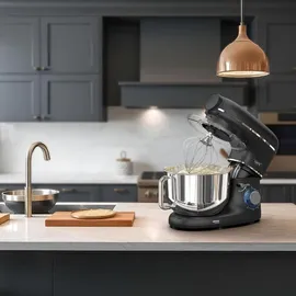 fentic Küchenmaschine mit Nudelmaschine schwarz