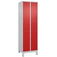 C+P Fächerschrank ""Classic Plus"", 5 Fächer übereinander, Abteilbreite 30
