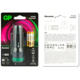 GP Taschenlampe C32 300 Lumen 3 x AAA 260GPACT0C32000