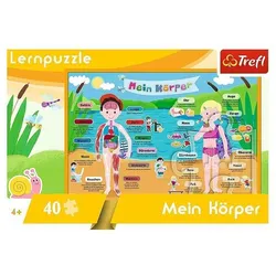 Lernpuzzle - Mein Körper 40 Teile - Deutsche Version