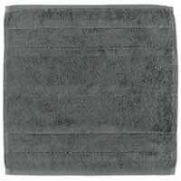 CAWÖ Noblesse uni 1002 Größe 30x30 cm Farbe anthrazit