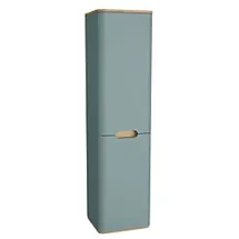 Vitra Sento Hochschrank 65909 40x35x157,5cm, mit Wäschekorb, Türanschlag rechts, fjordgrün matt, Dekor