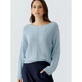 Oui Pullover Blau 42