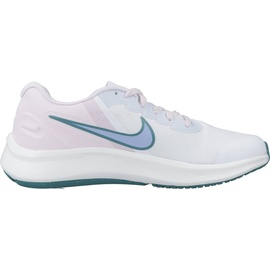 Nike Star Runner 3 Kinder white/cobalt bliss/pearl pink 36