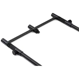 Fox International Rutenhalter Slim Adjustable Schwarz 220-250 mm