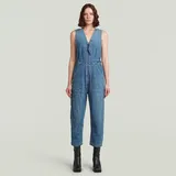 G-Star Relaxed Jumpsuit - Mittelblau - Damen - M