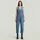 G-Star Relaxed Jumpsuit - Mittelblau - Damen - M