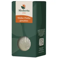 Miraherba - Bio Pfeffer weiß gemahlen 100 g