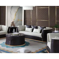 JVmoebel Sofa Dreisitzer design Couch Polster 3er Sofa Couchen Leder Sofas Ledersofa, Made in Europa weiß