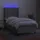 vidaXL Boxspringbett 100 x 200 cm Hellgrau