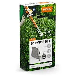 STIHL Service Kit 46 für Benzin-Heckenschere HS 45 2-MIX-Motor, Heckenschere Wartungsarbeit