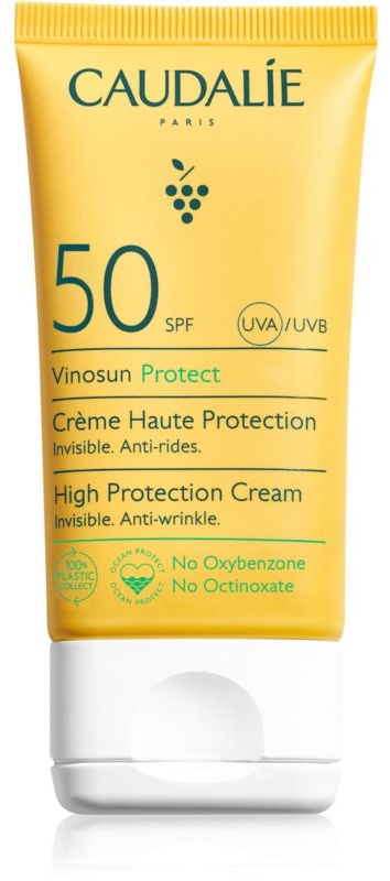 Caudalie Vinosun schützende Creme für Gesicht und Körper SPF 50 50 ml