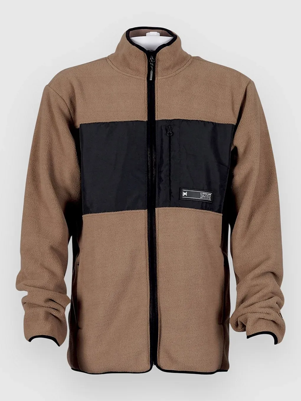 L1 Onyx Fleece Jacke fossil  /  black Gr. M