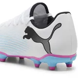 Puma Future 7 Play FG/AG puma white/puma black/poisen pink 40