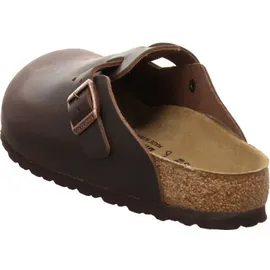 Birkenstock Boston Nubukleder geölt schmal habana 47