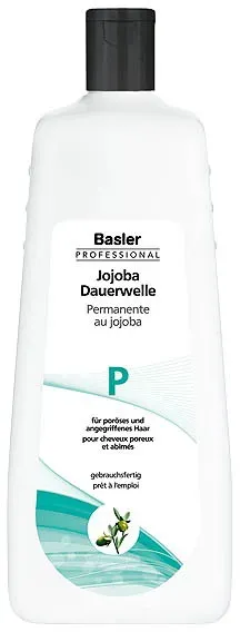 basler Jojoba Dauerwelle P, für poröses und angegriffenes Haar, Sparflasche 1 Liter