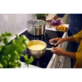 Neff T66STE4L0, N 90, Induktionskochfeld, 60 cm breit, Twist Pad, Flex Induction, Home Connect, Smart Hood Automatic, aufliegend