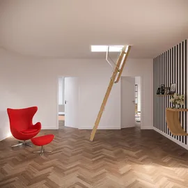 Roto Frank Treppen GmbH Bodentreppe profiLine EI2 30 Plus 130x70 cm Kunststoff